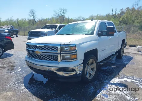 2015 Chevrolet Silverado 1500 1Lt из США, поврежденный, VIN 3GCUKREC1FG150559